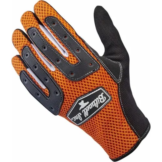 CIMDI ANZA GLOVES (ORANŽA, MELNS)