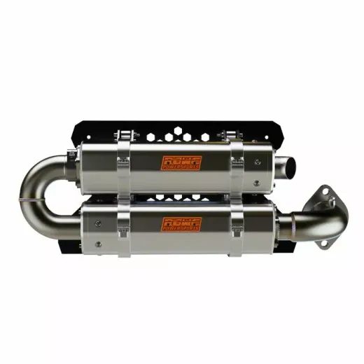 IZPŪTĒJS EXH APX DUAL Q RZR FOR POLARIS RZR RS1 1000 4X4 (NĒRUSĒJOŠAIS TĒRAUDS)