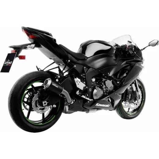 IZPŪTĒJS MUFFLER LV10 BLK KAW ZX6R FOR KAWASAKI ZX-6 R 600 (NĒRUSĒJOŠAIS TĒRAUDS)