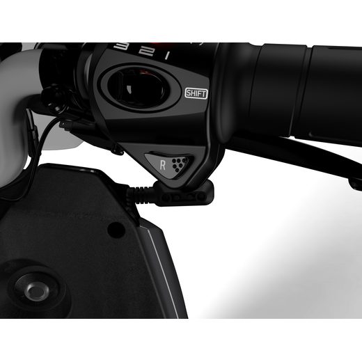 ELEKTRISKAIS MOTOROLLERIS SUPER SOCO CPX 4G DZELTENSS DIVAS BATERIJAS