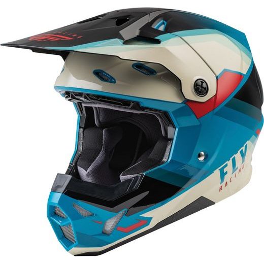 ĶIVERE FLY HELMET FORMULA CP RUSH (MELNS, ZILS)