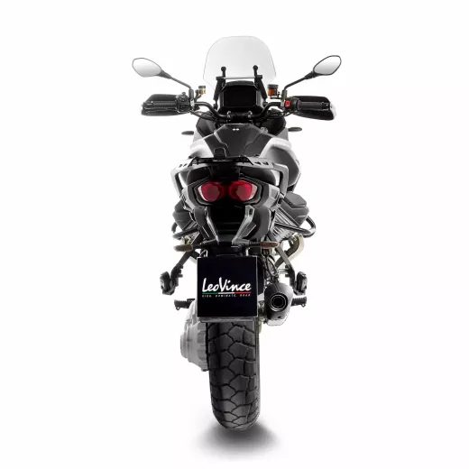 LABAIS MUFFLER LV14 MOTO GUZZY STELVIO TI/CF FOR MOTO GUZZI STELVIO 1000 ABS (OGLEKĻA ŠĶIEDRA)