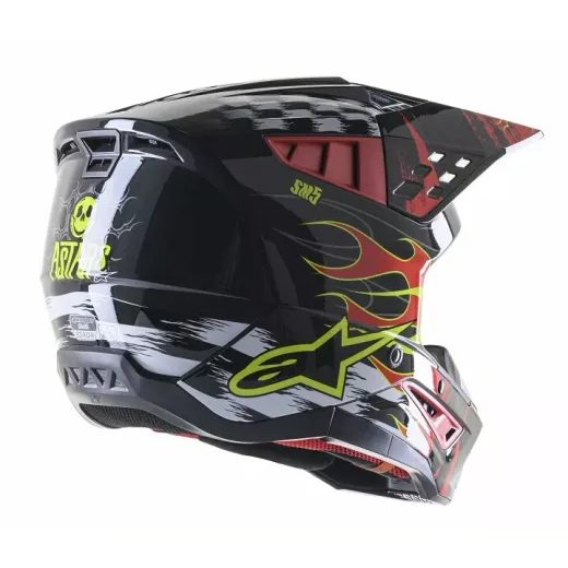 ĶIVERE SUPERTECH M5 RASH HELMET (MELNS, SARKANS)