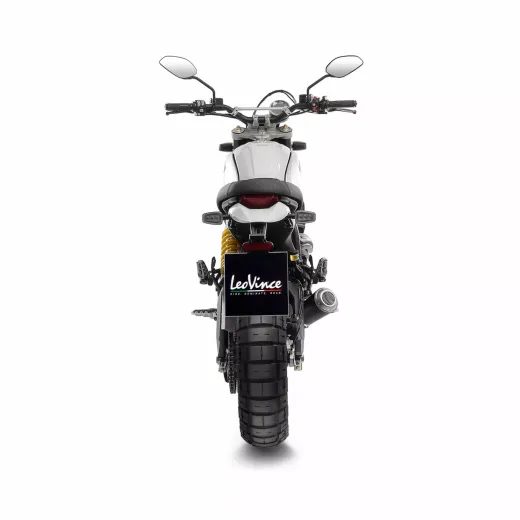 LABAIS MUFFLER LV10 CB DUCATI FOR DUCATI SCRAMBLER 803 ABS (NĒRUSĒJOŠAIS TĒRAUDS)