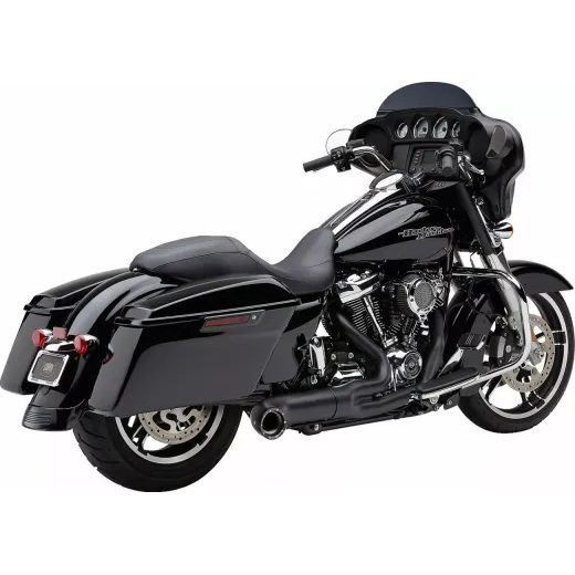 IZPLŪDES SISTĒMA 2:1 W/TIP BLK FLH FOR HARLEY DAVIDSON FLHR 1750 ABS