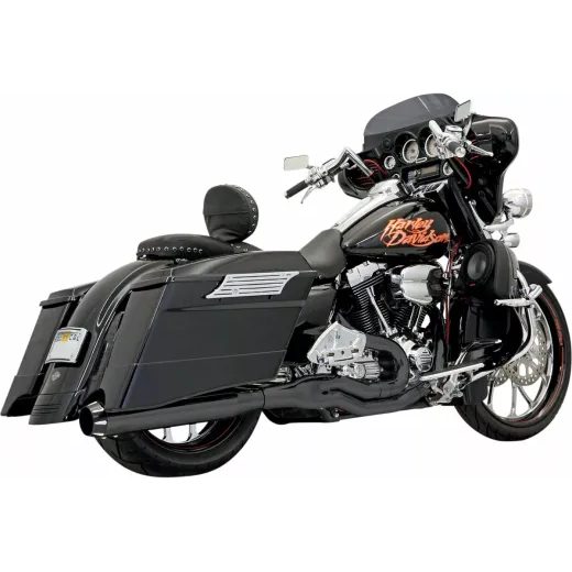 IZPLŪDES SISTĒMA 2-1 ROADRAGE STRAIGHT | FLT 95-16 - BLACK FOR HARLEY DAVIDSON FLHR 1340