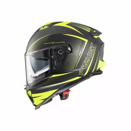 ĶIVERE TYPHOON FR HELMET (MELNS, DZELTENS)