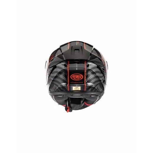 ĶIVERE HYPER CARBON PS HELMET (MELNS, SARKANS, KARBONS)