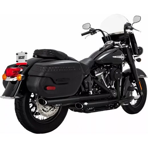 IZPŪTĒJS MUFFLERS SLIP ON PCX BLACK FOR HARLEY DAVIDSON FLHC 1750 ABS