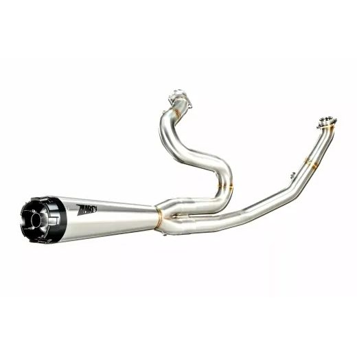 IZPLŪDES SISTĒMA TOURING 2IN1 E4/E5 POLISHED 17-23 FOR HARLEY DAVIDSON FLH 1868 ABS