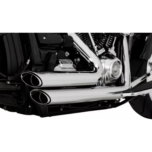 IZPLŪDES SISTĒMA SHORT SHOTS STAGGERED CHROME FOR HARLEY DAVIDSON FLFB 1750 ABS