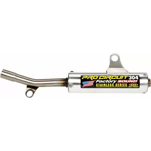 SILENCER STN. SILENC. RM125 93-95 FOR SUZUKI RM 125 (NĒRUSĒJOŠAIS TĒRAUDS)