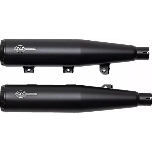 IZPŪTĒJS MUFFLERS 4" RACE - INDIAN SCOUT 15-23 - BLACK FOR INDIAN SCOUT 60 ABS