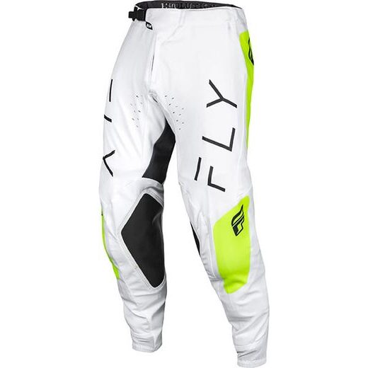 BIKSES FLY MX-PANTS EVOLUTION (BALTS, DZELTENS)