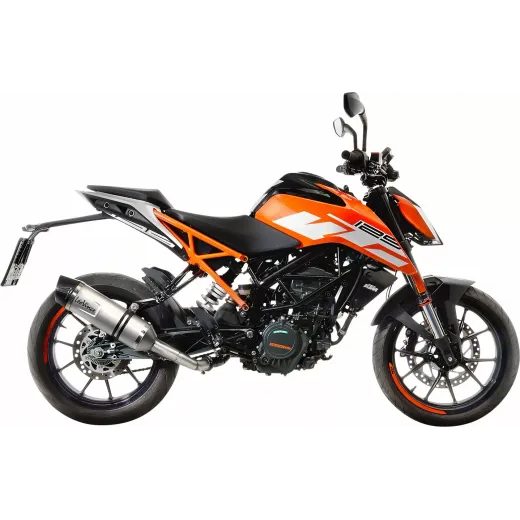 LABAIS MUFFLER LVONE KTM FOR KTM DUKE 125 ABS (OGLEKĻA ŠĶIEDRA)
