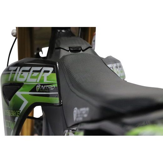 BĒRNU ELEKTRISKAIS KROSA MOTOCIKLS NITRO MOTORS E-DIRTBIKE 1300W TIGER LITHIUM 13AH 14/12 BRUSHLESS DLX