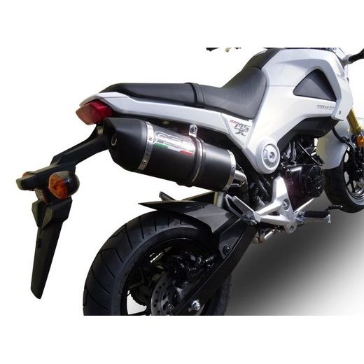 PILNA IZPLŪDES SISTĒMA GPR FURORE CO.H.233.RACE.FUNE MATTE BLACK PRIEKŠ HONDA MSX 125 / GROM 125 2013-2017