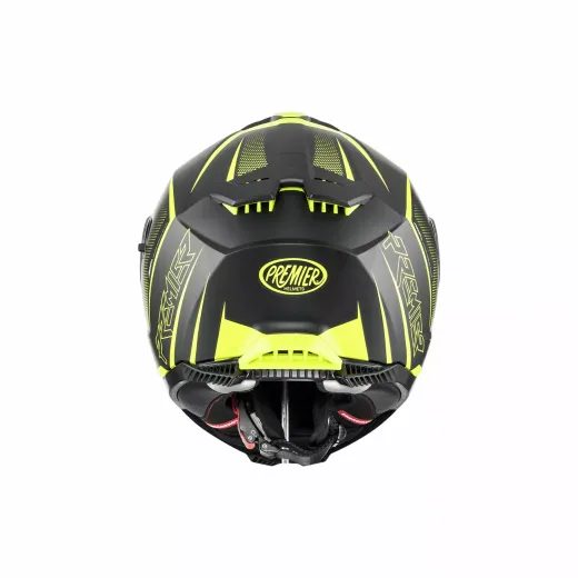 ĶIVERE TYPHOON FR HELMET (MELNS, DZELTENS)