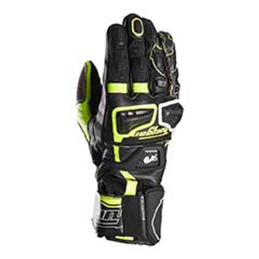 CIMDI FURYGAN GLOVES STYG20 X KEVLAR (MELNS, BALTS, DZELTENS)