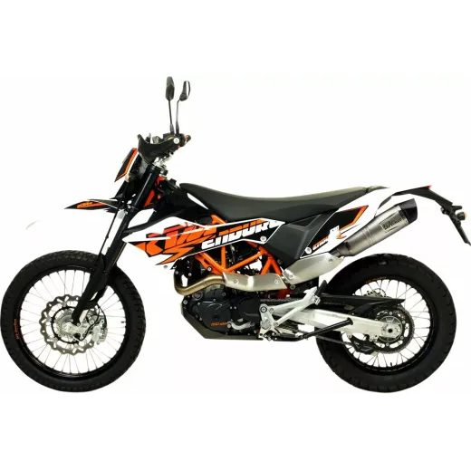 LABAIS SLIP-ON SBK LVONE KTM 690 FOR HUSQVARNA 701 ENDURO (OGLEKĻA ŠĶIEDRA)