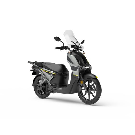 ELEKTRISKAIS MOTOROLLERIS SUPER SOCO CPX 4G DZELTENSS DIVAS BATERIJAS