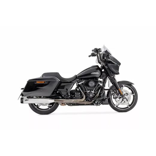 KREISAIS, LABAIS TOURING 4,5" SLIP-ONS E5 CHROME 21-25 FOR HARLEY DAVIDSON FLHTK 1868 ABS