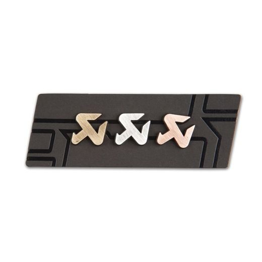 CUT COPPER/SILVER/BRASS PIN SET