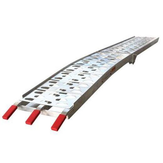 UZBRAUKŠANAS RAMPA/PLATFORMA ALUMĪNIJS 340KG