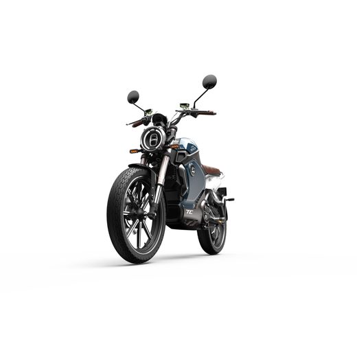 ELEKTRISKAIS MOTOROLLERIS SUPER SOCO TC ZILS