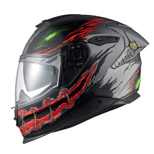 ĶIVERE NEXX HELMET Y.100R NIGHT RIDER TITANIUM (MATĒTS)