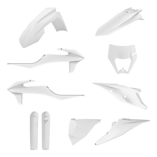PLASTMASAS DAĻU KOMPLEKTI POLISPORT 91016 BALTS BD