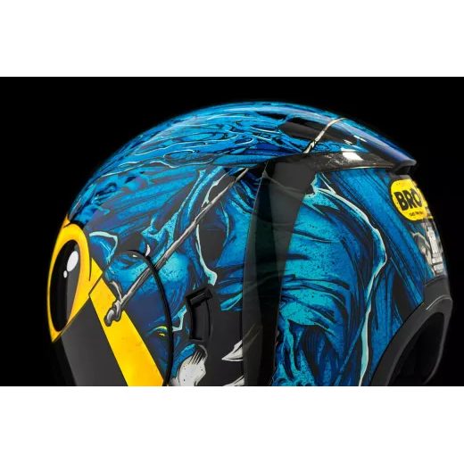ĶIVERE AIRFORM™ BROZAK MIPS® HELMET (ZILS, DZELTENS)