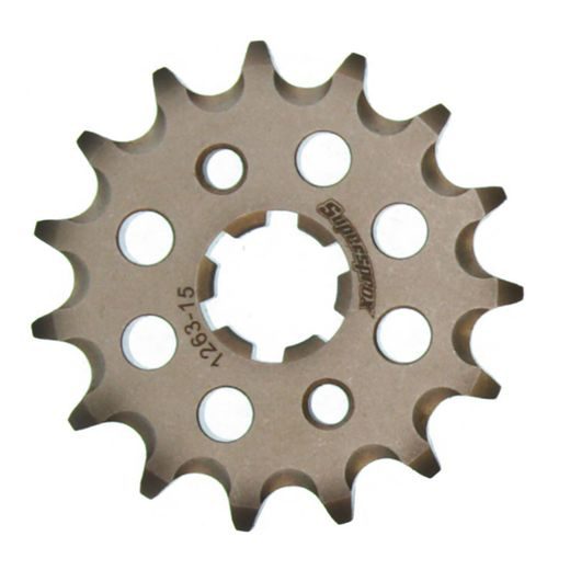 ĶĒDES KOMPLEKTS D.I.D CHAIN - SUDRABA CHAIN 428 VX, X-RING (X, NX, QX, XS), CHK FRONT SPROCKET SUPERSPROX, CHK REAR SPROCKET JT PRIEKŠ YAMAHA DT 125 LC 1984-1987