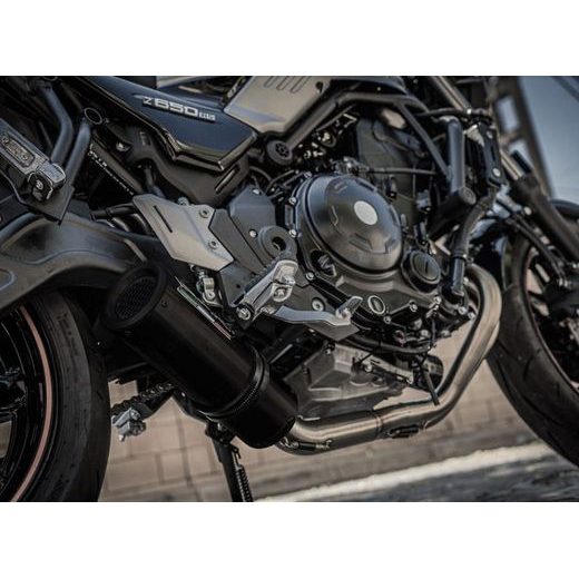 PILNA IZPLŪDES SISTĒMA GPR M3 CO.K.161.2.RACE.M3.BT MATTE BLACK PRIEKŠ KAWASAKI Z 650 RS 2021-2023