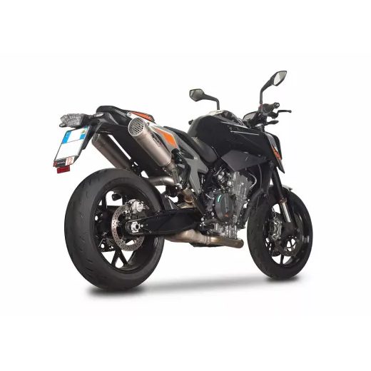 KREISAIS, LABAIS, TOP EXH KTM 790DUKE GRID-O FOR KTM DUKE 790 ABS (TITĀNS)