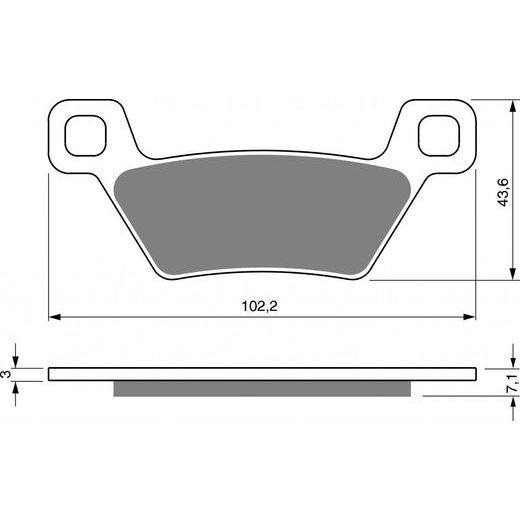BREMŽU UZLIKAS GOLDFREN 314 S3