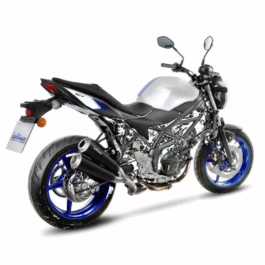 LABAIS SLIP-ON GP DUAL SV 650 FOR SUZUKI SV 650 (NĒRUSĒJOŠAIS TĒRAUDS)