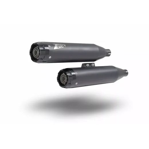 LABAIS SOFTAIL SLIP-ONS E4/E5 BLACK 17-24 FOR HARLEY DAVIDSON FXBB 1750 ABS