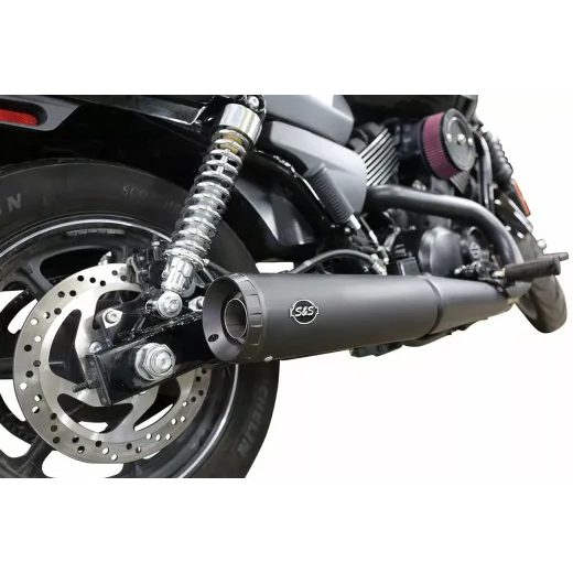 IZPŪTĒJS MUFFLER BLK 500/750 15-19 FOR HARLEY DAVIDSON XG 500 (NĒRUSĒJOŠAIS TĒRAUDS)