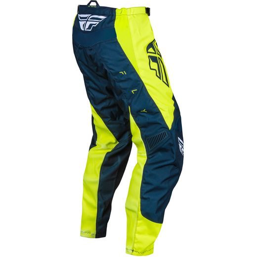 BIKSES FLY MX-PANTS F-16 (ZILS, DZELTENS)