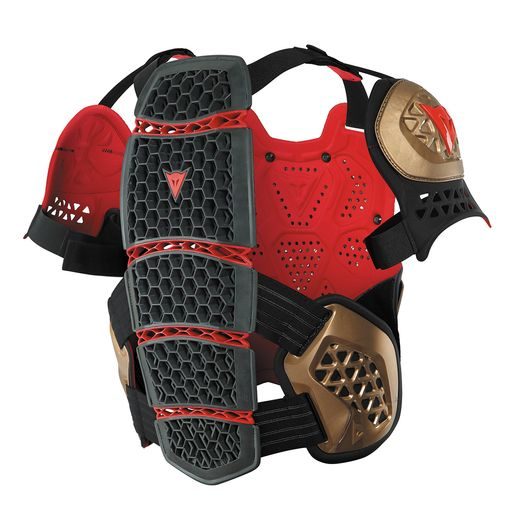 DAINESE MX 1 ROOST GUARD (ZELTS, MELNS)