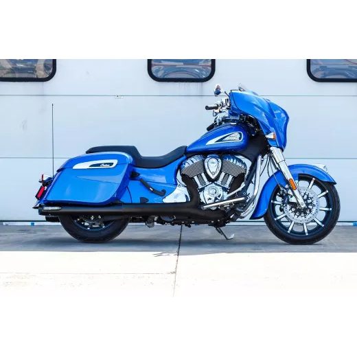 IZPŪTĒJS MUFFLER SLSH IND. 14+.BLK FOR INDIAN CHALLENGER 108 ABS