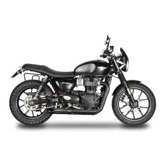 IZPLŪDES SISTĒMA EXH BON T120 HROD BK FOR TRIUMPH BONNEVILLE 1200 T120 ABS (NERŪSĒJOŠAIS TĒRAUDS)
