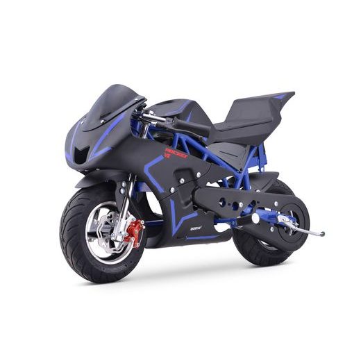 BĒRNU ELEKTRISKAIS MINI MOTOCIKLS NITRO MOTORS ROCKET VX 800W 36V E-POCKETBIKE SPORT 2