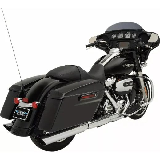 IZPŪTĒJS MUFFLER 4' CHR 17-19 FL FOR HARLEY DAVIDSON FLHR 1750 (TĒRAUDS)