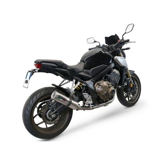 PILNA IZPLŪDES SISTĒMA GPR M3 CO.H.249.CAT.M3.INOX BRUSHED STAINLESS STEEL PRIEKŠ HONDA CB 650 F / FA 2014-2016