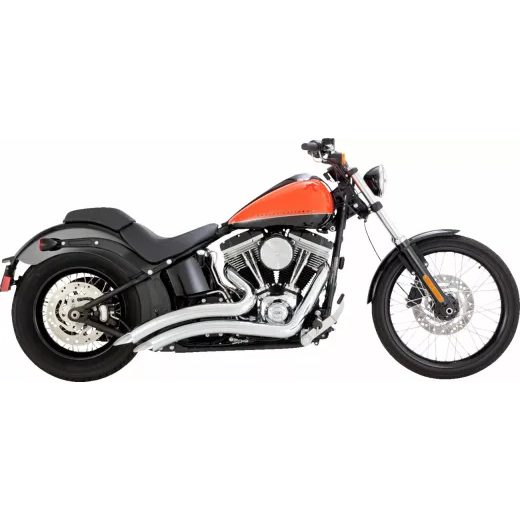 IZPLŪDES SISTĒMA BIG RADIUS CHROME 86-09 SOFTAIL FOR HARLEY DAVIDSON FLST 1340