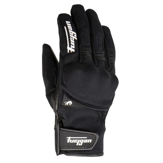 CIMDI FURYGAN GLOVES JET LADY ALL SEASON D3O (MELNS, BALTS, SIEVIEŠU)