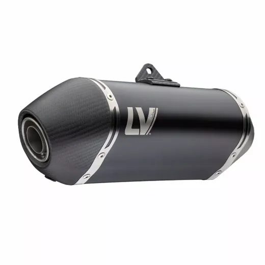 LABAIS MUFFLER LV14 MOTO GUZZY STELVIO BK SS/CF FOR MOTO GUZZI STELVIO 1000 ABS (OGLEKĻA ŠĶIEDRA)