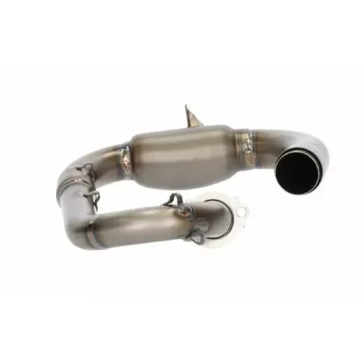 CAURULE 4-STROKE MIDPIPE FOR FANTIC XXF 250 (NERŪSĒJOŠAIS TĒRAUDS)